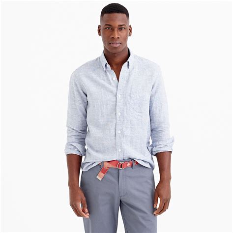 are j crew mens shirts high quality
